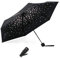 Meiyijia Kompakt und faltbar, UV-Schutz, tragbar von Voy, Mini Lady Regenschirm – manueller Schalter – Schwarz – Kirschblütenmotiv – auseinandergeklappt 90 cm, 90 cm, Kirschblüte Motiv
