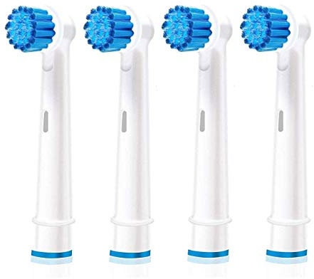 Sensitive Gum Care and Senstive Clean Ersatzbürstenköpfe, extra weiche Borsten, kompatibel mit Oral-B Zahnbürste