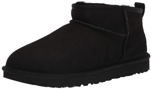 UGG Damen Classic Ultra Mini Winter Boots, Schwarz, 41 EU