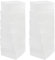 Belle Vous Bloques de Poliestireno Manualidades Cuadrados (Pack de 12) 10 x 10 x 5 cm - Corchos Blancos Manualidades para Modelado, Proyectos Escolares, Esculturas, Arreglos Florales