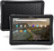 Fintie Silikon Hülle kompatibel mit Fire HD 10 (11. Generation, 2021 Modell) und Fire HD 10 Plus Tablet - Leichte Stoßfeste Silikon Case Schutzhülle, Schwarz