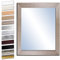 Bilderdepot24 Wandspiegel Spiegel Badspiegel Holzrahmen komplett mit Echtglas - Eiche REMO - ca. 60x50 cm I SUA-6071 V-II