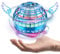 Zookao Flying Spinner, leuchtende Kugel, Mini-Drohne, Spielzeug, Jungen & Mädchen, 6 – 18 Jahre, Flying Bumerang Ball 2023, Spiele für den Außenbereich, mit USB-Ladekabel