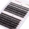 Wimpern Einzeln Cluster für Wimpernverlängerung 30D 40D 0.07 C Curl Mix 8-16mm Individuelle Cluster Künstliche Wimpern Wimpernbüschel für Anfänger