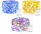 Lichterkette Innen Batterie, LED Lichterkette Batterie, 3 x 60CM Micro LED Lichterkette Batterie für Party, Garten, Weihnachten, Halloween, Hochzeit, Beleuchtung Deko (Warmweiß+Blau+Bunt)