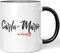 JUNIWORDS Tasse, Carla-Maria, die Wundervolle, Schwarz (5218799)