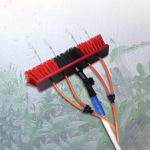 Window clean Dekton 4m Rod Washing Set Equipment Telescopic Extension Pole Squeegee Kit,Extendable Cleaner Conservatory Washing Equipment Cleaning Conservatory Roof/Window Clean
