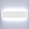 Lightsjoy 18W 40CM Wandleuchte Innen Moderne Wandlampe Weiss Up and Down Licht IP44 Flurlampe Flur Belechtung für Schlafzimmer Korridor Wohnzimmer Treppe usw Kaltweiss