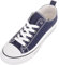 Womens Lace Up Casual Lesiure Canvas Trainers Sneakers Pumps with Chunky Platform Sole - Navy - UK 6 / EU 39