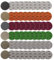 JDCMEI Schleifpapier 75mm Klett, 60 Stück Schleifpad Rund Klett Körnung 800/1000/2000/3000/4000/5000 sortiert Grits Nasse Trockene Schleifscheiben Exzenterschleifer Schleifpapier für Auto Metall Holz