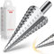 GETLITOOL Broca Escalonada de Acero HSS-6542 Acero de Gran Dureza Dámeter 4-32 mm para Metal，Plástico, Madera para Taladrar y Desbarbar