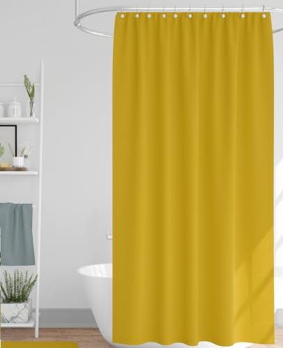 Urban living Masala Jacquard-DUSCHMANTEL MIT 12 Ringen 180X200CM 110GM