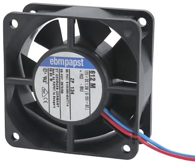 WITTKOWARE 612M Axiallüfter, 60x60x25mm, 12V/DC, 1,3W, 30m³/h, 33dBA