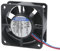WITTKOWARE 612M Axiallüfter, 60x60x25mm, 12V/DC, 1,3W, 30m³/h, 33dBA