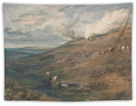 Joseph Mallord William JMW Turner Prints Painting (46) Print Photo Art Painting Tapestry Home Decorative Bedroom Modern Decor Tapestries Gifts 30x40