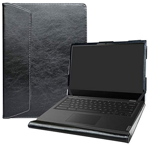 Alapmk Schutzhülle für Acer Chromebook Plus 514 CB514-4HT CB514-4HT-375Z/Chromebook Plus Enterprise 514 CBE594-1T CBE594-1T-33PQ, Hülle für ASUS Chromebook Flip CX1 CX1400FKA-AS88F, Schwarz