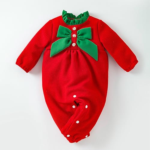 MNSWR Dunkelblauer weihnachtlicher Strampler + Mütze Mickey Maus Weihnachten Strampler,Für Neugeborenejungen Und Mädchen Strampler Ohne Füße Weihnachtsmütze Für Baby Weihnachten Eltern-Kind Ou