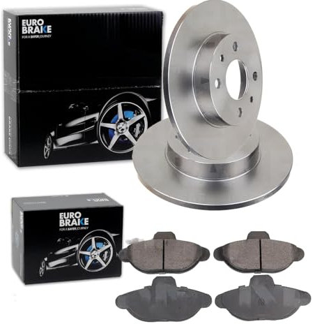 EUROBRAKE Bremsscheiben 240mm + Beläge vorne passend für Panda 169