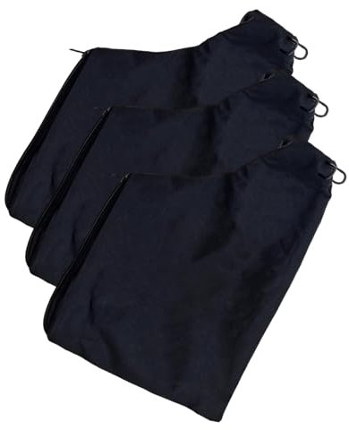 Debbery 3Pcs Mitre Saw Dust Bag, Planer Dust Bag, Anti Dust Saw Dust Cover Bag with Zipper for Belt Sander Parts Miter Accessories Replacement, Easy Carry and Store