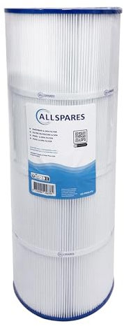 AllSpares Filtre à eau pour jacuzzi / piscine - Cartouche filtrante pour Pentair Clean & Clear Plus 320 / H-RAF173573 - Diamètre : 178 x 508 mm