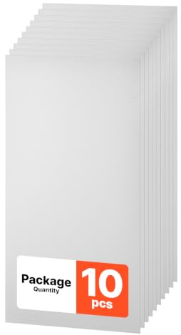 VEVOR Dalles Plafond PVC 605x1210 mm 10 Pcs Panneaux Plafond Suspendu Blanc | Décoratifs pour Maison, Bureau, Cuisine et Salon, PVC Expansé, Résistant à l'Eau, Facile à Nettoyer, Découpe Facile, Moderne