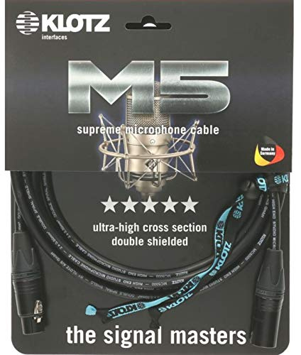 Klotz Câble M5 Pro XLR mâle/femelle Neutrik, 20m