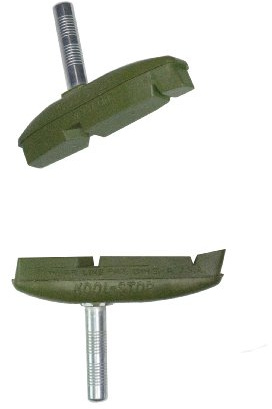 Kool Stop Bremsschuhe - EAGLE 2 Cantilever grün keramik 1 Paar Bremsbeläge