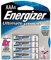 e² Lithium Batteries, AAA, 4/Pack, Sold as 1 Package