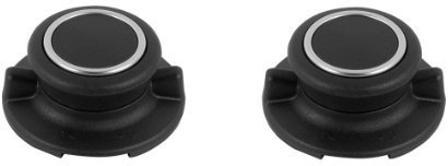 MaxxGoods Pomo de tapa para horno con válvula de ventilación, resistente al calor hasta 260 °C (2 unidades)