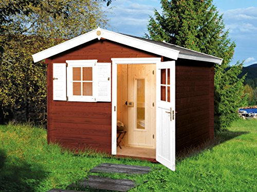 Weka Saunahaus 106 Gr. 1 inkl. 7,5 kW Sauna-Ofen (OS)