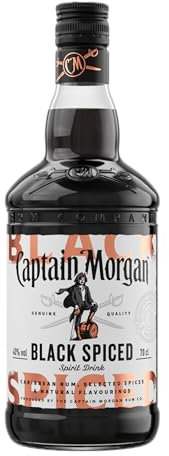 Captain Morgan Black Spiced Spiritueux à base de Rhum 40% 70cl