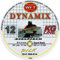 WFT Round Dynamix Pilk Yellow 220m, geflochtene Schnur zum Meeresangeln, Angelschnur für Norwegen, Durchmesser/Tragkraft:0.14mm / 12kg Tragkraft