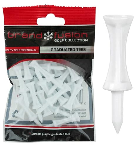 The Golfers Club Golf Graduated Plastic Tees