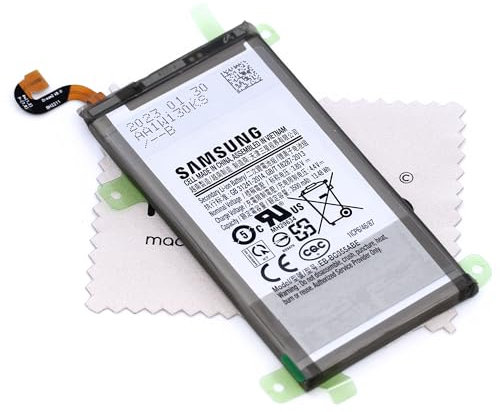 Akku für Samsung Original EB BG955ABE für Samsung Galaxy S8 Plus G955F mit mungoo Displayputztuch