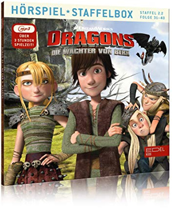 Dragons - Die Wächter von Berk Staffelbox 2.2 (Folgen 31 - 40) - Das Original-Hörspiel zur TV-Serie