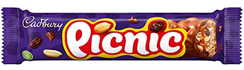 Cadbury Picnic Chocolate Bars - Pack Size = 1x36