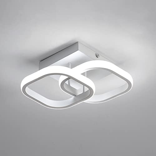 Pheashine LED Deckenleuchte 22W 6500K Led Deckenlampe Moderne Acryl Deckenlampe für Schlafzimmer, Wohnzimmer, Esszimmer, Küche, Flur