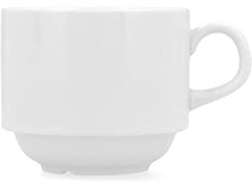 Bidasoa Glacial Taza Porcelana 22cl Porcelana Apto Microondas Apto Frigorífico Apilable