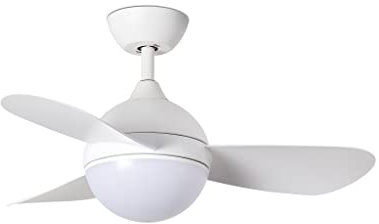 Faro Barcelona 34300 - HVAR Ventilador de techo blanco