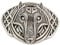 BELTINGER Gürtelschnalle Wolfkopf 4,0 cm | Buckle Wechselschließe Gürtelschließe 40mm Massiv | Wechselgürtel bis 4cm | Silber