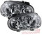 Johns, Scheinwerfer Satz passend für VW Golf Scheinwerfer IV 1J1 1997-2003 als Satz Set H7/H1/H3 li+re.