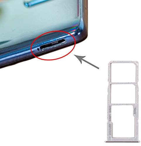 Handy Reparaturteile SIM-Kartenfach + SIM-Kartenfach + Micro-SD-Kartenfach für Samsung Galaxy A71
