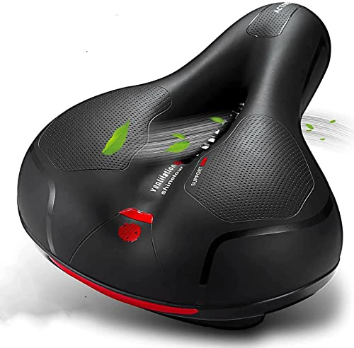 VARUN Fahrradsattel, Bequemer Gepolsterter Memoryschaum IPX6 Wasserdicht