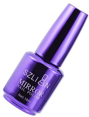 Minkissy Nail Varnish Nail Polish Colors Blue Metallic Nail Polish Nail Art Silver Suit Nail Polish Art for Women Metal Nail Polish Nail Kits Nails Gel Gold Women's Stainless Steel Diamond