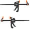 Rexxer 2er Set Einhandzwingen - Schnellspannzwingen zum Klemmen & Spannen (600 mm x 63 mm) Holzzwingen für präzise Fixierung & Spannarbeiten