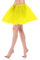 Tüllrock Damen Tutu Klassisch Elastisch 3 Lagig Tüll Tüllrock Gelb 80er Rock Tütü Dirndl Damen Kurz Dance Dress Up Party Zubehör Ballett Tanzkleidung Ballettkleidung 80er Jahre Outfit Damen Halloween