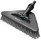 Gardena Cleansystem Stielbürste Soft Flex: Bürste zum Reinigen von empfindlichen Oberflächen, Dreiecksform, weiche Borsten, drehbar, Anschluss an Cleansystem Stiel, für größere Flächen (18812-20)