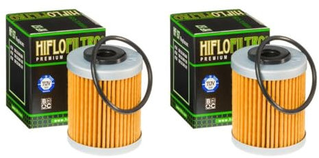 DB PARTS Set di 2 filtri olio compatibili con KTM 690 Enduro R LC4 Abs Euro5 2021 2022