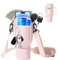 Convient pour Stanley Quencher Stanley Cup Accessoires Stanley Cup Rose Bandoulière Réglable Convient pour la Randonnée Course à Pied Cyclisme Voyage et Camping Stanley Sac de transport 100 ml