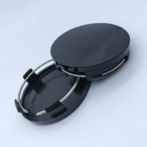 arzarf 4 Stück Nabendeckel, für Kia NIRO SG2 Rio Carnival Optima Quoris Carens Picanto wasserdicht verschleißfest rostfrei Radmitte Autodekoration Zubehör Korrosionsschutz,A